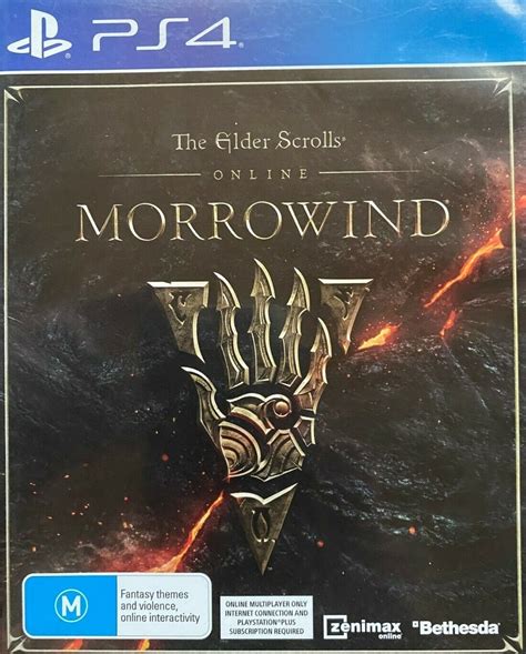 The Elder Scrolls Online Morrowind Box Shot For Playstation 4 Gamefaqs