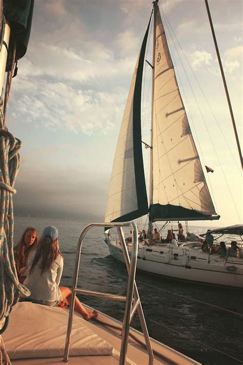 let s make it preppy sailing boat travel aesthetic