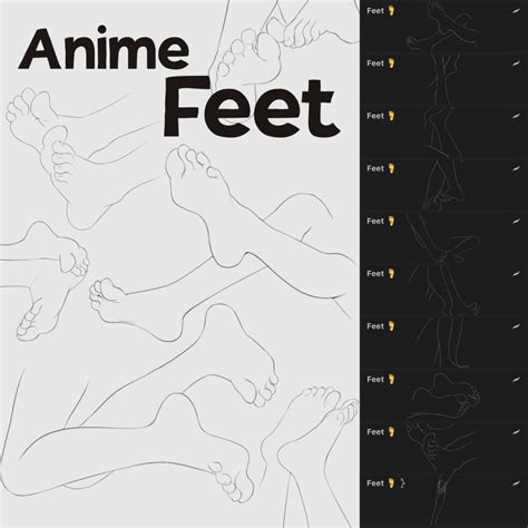 Free Anime Feet Base Pack For Procreate Librium