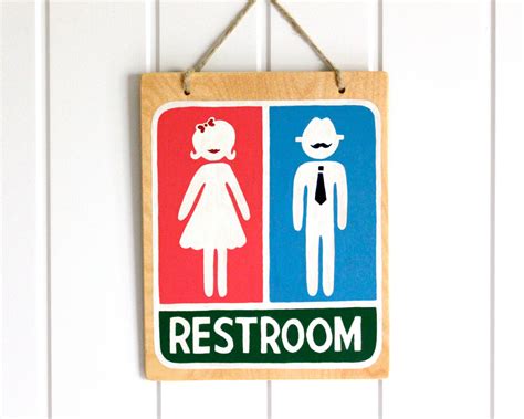 Restroom Signs Printable