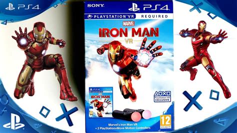 Unboxing Kontroler Double Move Motion Gra Marvels Iron Man Vr Ps4