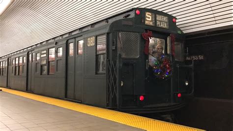 Nyc Subway Nostalgia Hd 60fps Riding R1 381 Holiday Train 2nd Ave To