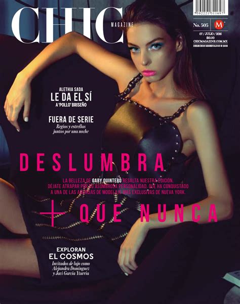 Chic Magazine Monterrey N M Jul By Chic Magazine