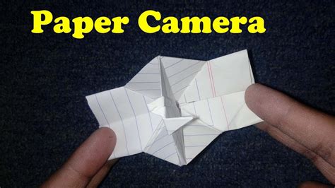 How To Make Paper Camera Youtube