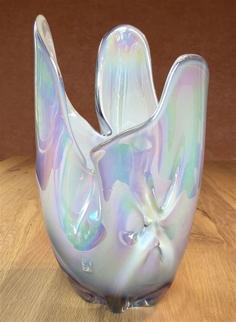 Iwatsu Hineri Japanese Art Glass Vintage Art Glass Glass Collection