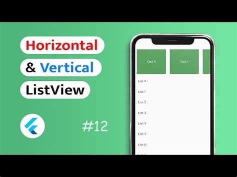 Flutter Tutorial How To Create Horizontal Listview Scrollable Row Hot Sex Picture