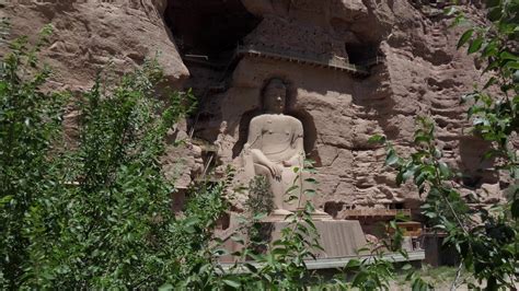 The Bingling Temple Or Bingling Si In Gansu Province China Asia