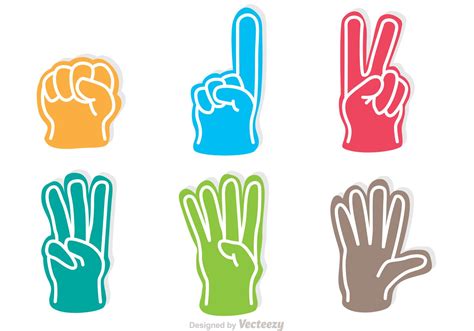 Three Point Foam Hand Clipart 10 Free Cliparts Download Images On