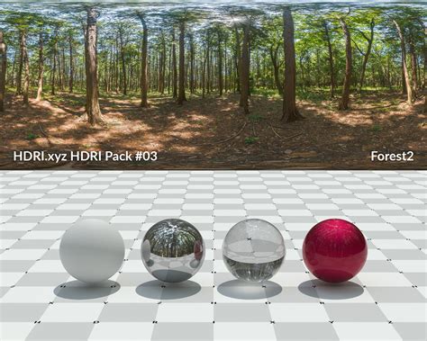 Artstation Forest 02 16k 32bit Hdri Spherical Panorama From Pack