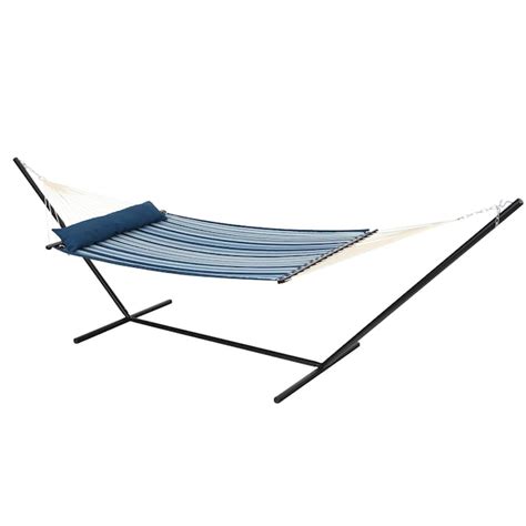 Style Selections 15 Ft Steel Hammock Stand Actual 17717 In In The