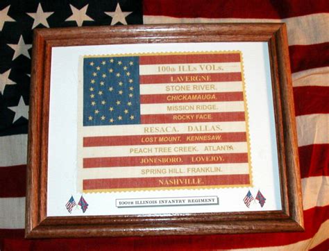 Framed Star Flag American Flag Civil War Flag Th Etsy