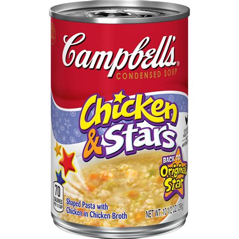 Campbells Condensed Chicken And Stars Soup 105 Oz Can