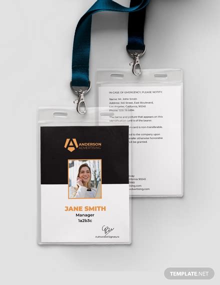How To Make Create An Employee ID Card Templates Examples 2023