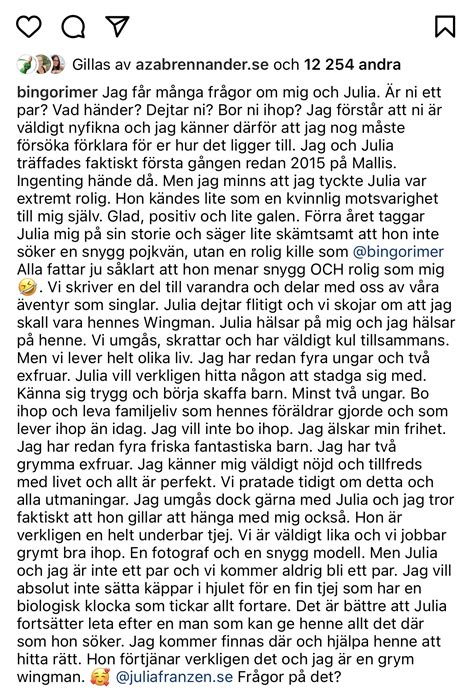 Nova rimér om bingo rimérs och julia franzéns romans | hänt. Julia Franzén är Sveriges nya Bachelorette - Bloggbevakning