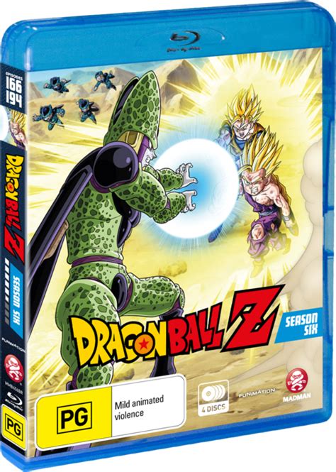 Dragon Ball Z Season 6 Blu Ray Blu Ray Madman Entertainment