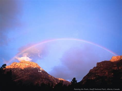 Beautiful Scenes Of Rainbow