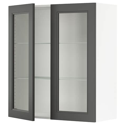 Check spelling or type a new query. SEKTION Wall cabinet with 2 glass doors - white, Axstad ...