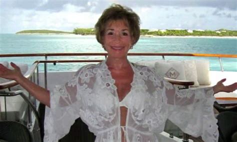 Judge Judy Wows In White Halterneck Bikini As She Celebrates Her 70th