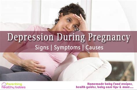 Depression During Pregnancy Signs Symptoms And Causes