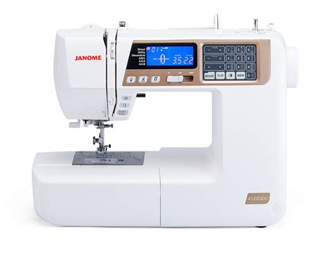 Janome Computerized Sewing Machine Titanium 4120qdc T Open Stock