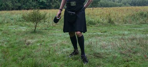 Gallery Non Tartan Traditional Kilts Solid Black Kilts