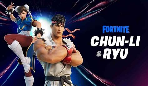 Street Fighter Combatants Chun Li And Ryu Enter Fortnite Cogconnected
