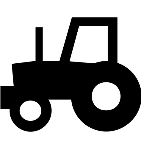 Cartoon Tractor Svg