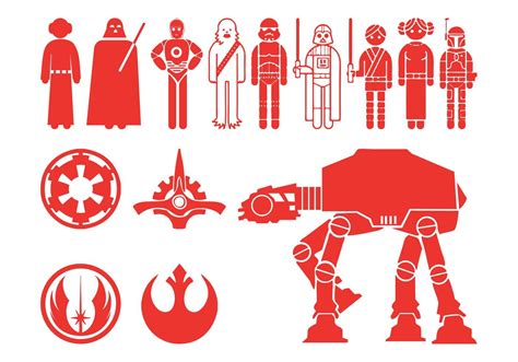 Star Wars Characters Silhouettes | Star wars characters silhouette, Star wars characters, Disney 