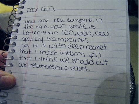 Information from me about lindu broke up. 12 Funniest Break-up Lines Ever