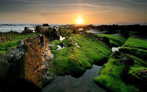 Hintergrundbilder 2560x1600 Px Natur Rock Sonnenuntergang Wasser
