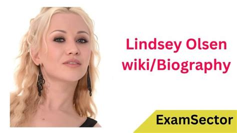 Lindsey Olsen Wiki Biography Age Height Career Photos Net Worth ExamSector