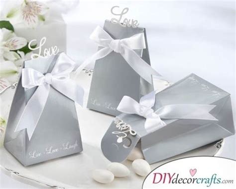 Silver T Boxes Elegant Silver Wedding Decorations Silver Wedding