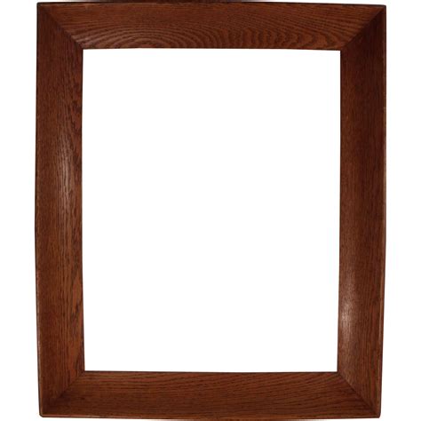 Oak tree on the hill. Wonderful Antique c1900 Large Solid Oak Picture Frame from ...