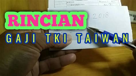 We did not find results for: RINCIAN GAJI TKI TAIWAN TERBARU 2018 - YouTube