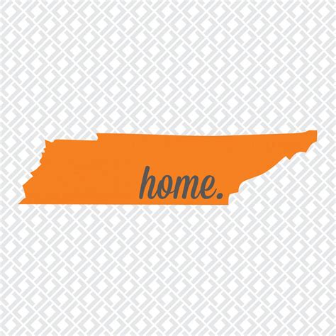 Tennessee Home Design For Cricut And Silhouette Machines