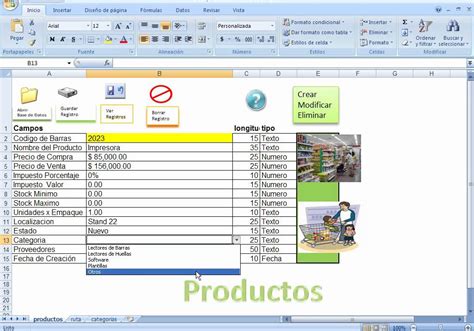 Facturacion En Excel Con Base De Datos Sample Excel Templates