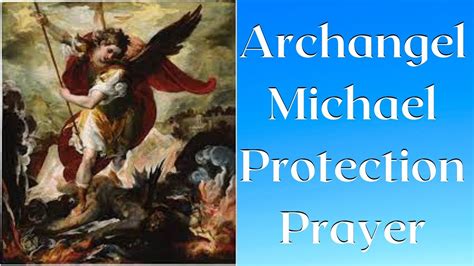 Archangel Michael Protection Prayer In English YouTube