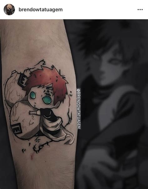 Pin By Mark On 3 Naruto Tattoo Anime Tattoos Gaara Tattoo