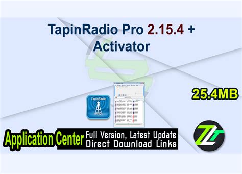 Tapinradio Pro Activator