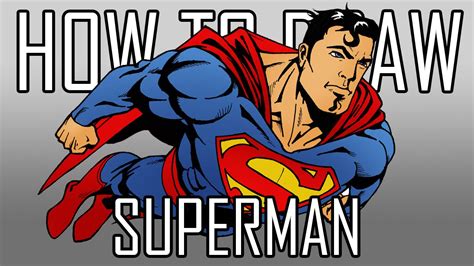 How To Draw Superman Quick Simple Easy Steps For Beginners 06 Youtube