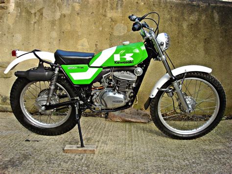 Kawasaki kl250h super sherpa (trail bike): Kawasaki trials bike | Trial bike, Bike, Bobber