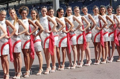 Grid Girls Monaco Gp 2014