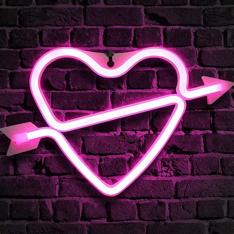 Buy Xiyunte Neon Sign Cupid Neon Light Sign For Wall Decor Battery Or