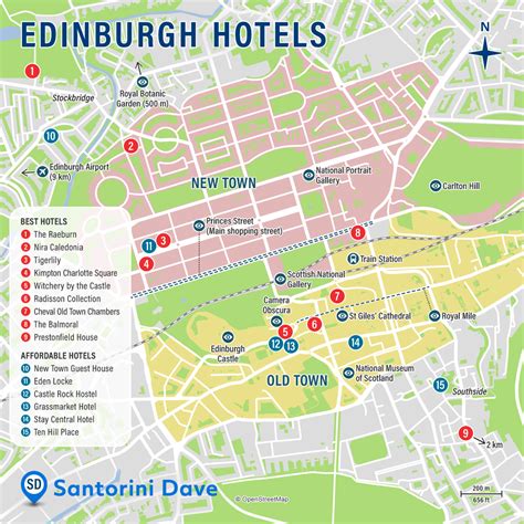 Map Of Edinburgh Scotland Yoshi Katheryn