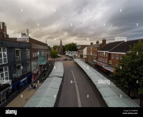 Aerial Images Of Newcastle Under Lyme In The Pottery Town Of Stoke On