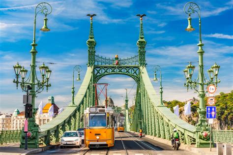 Liberty Bridge In Budapest Hungary Jigsaw Puzzle In Bridges Puzzles On