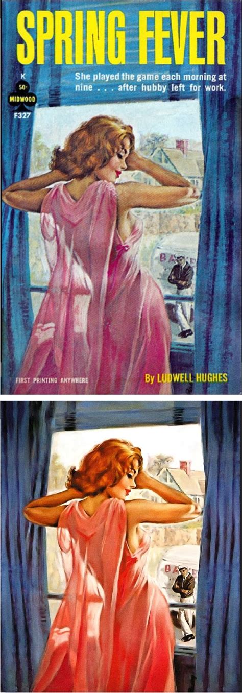 paul rader spring fever by ludwell hughes 1963 midwood books f327 cover by william smith