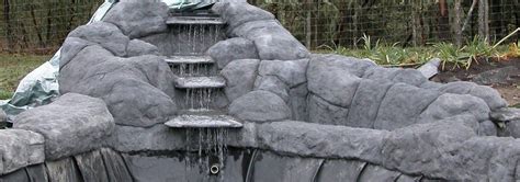 Waterfall DIY Concrete Rocks | theater | Pinterest | Diy concrete, Pond