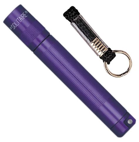 Maglite K3a986 Aaa Solitaire Flashlight Purple New Free Shipping