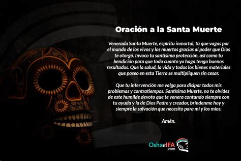 Santa Muerte Prayers In English Churchgistscom